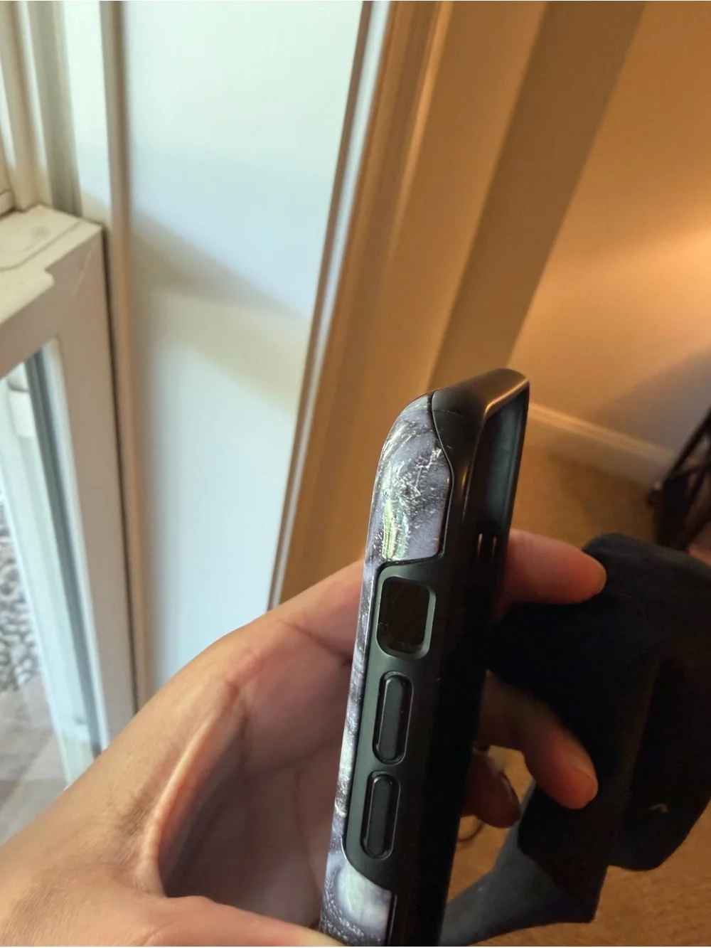 iPhone XR marble phone case